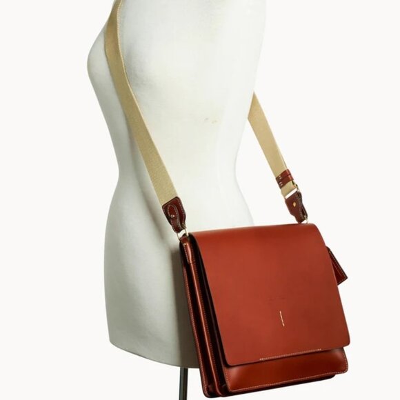 DOONEY & BOURKE Alto Raul Messenger in Saddle NWT - Picture 4 of 8